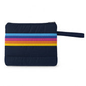 Retro Stripe Puffer Wet Bag