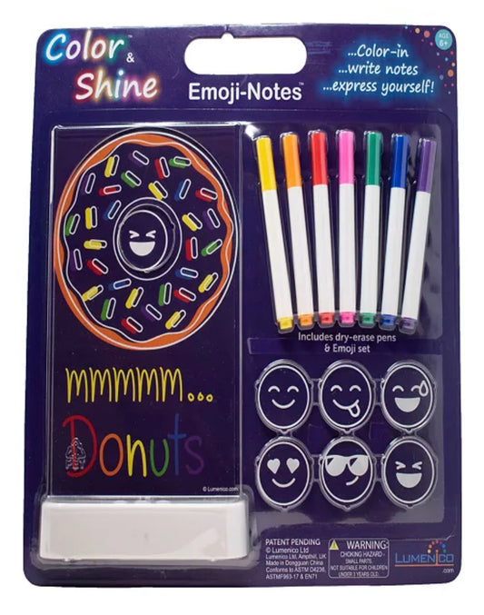 Donut Emoji Notes Color Shine Nightlight