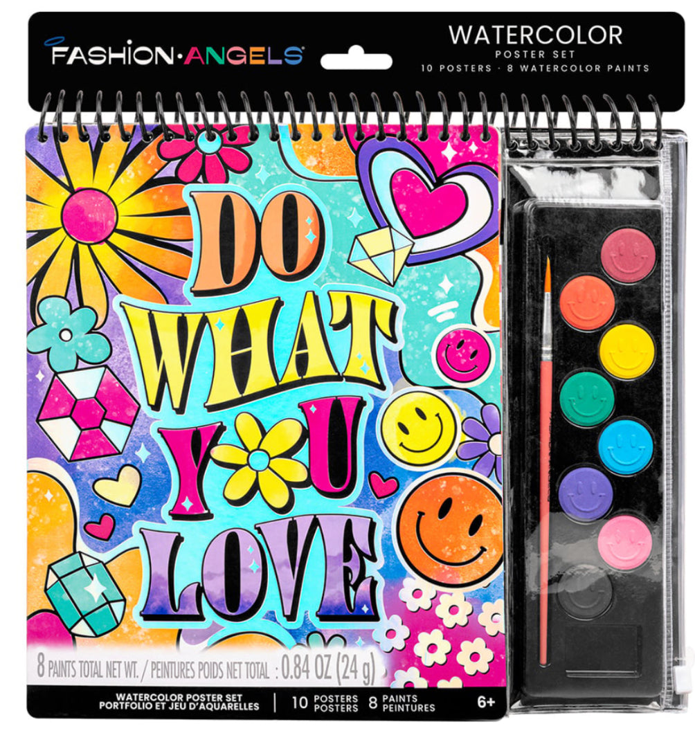 Watercolour Poster Set - Do What You Love