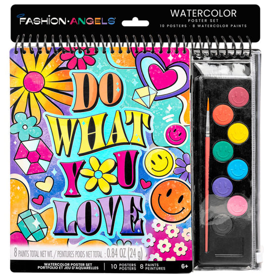Watercolour Poster Set - Do What You Love