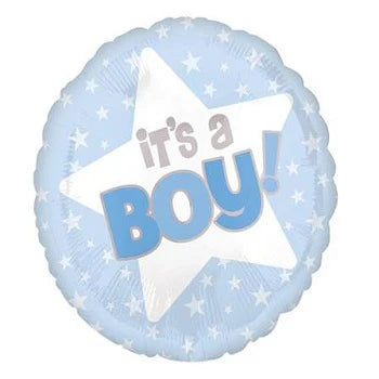 It's A Boy Star Balloon