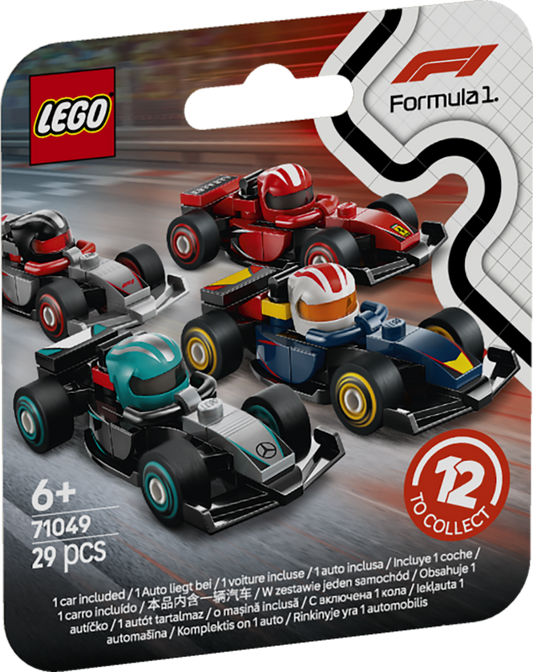 Lego F1 Mini Figure