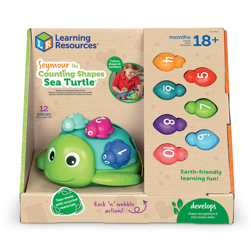 Learning Resources Seymour The Counting Shapes Sea Turtle