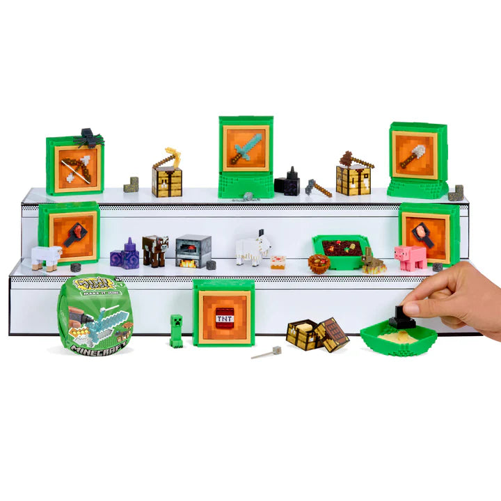 MGA's Miniverse Make It Mini Minecraft Mini Colletables