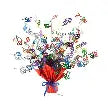 GLEAM AND BURST CENTER PIECE