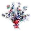 GLEAM AND BURST CENTER PIECE