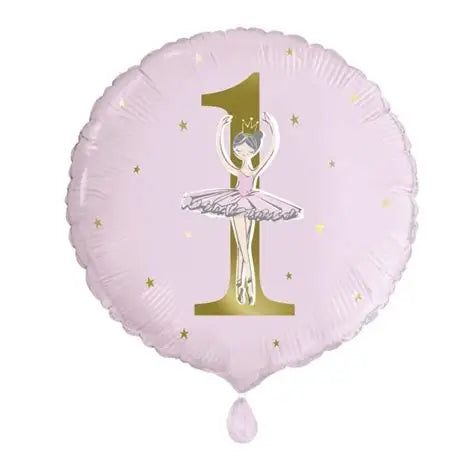 Foil First Birthday Ballarina