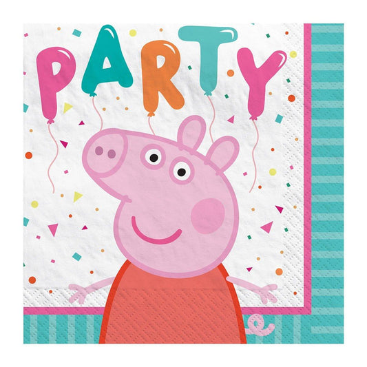 Peppa Pig Beverage Napkins