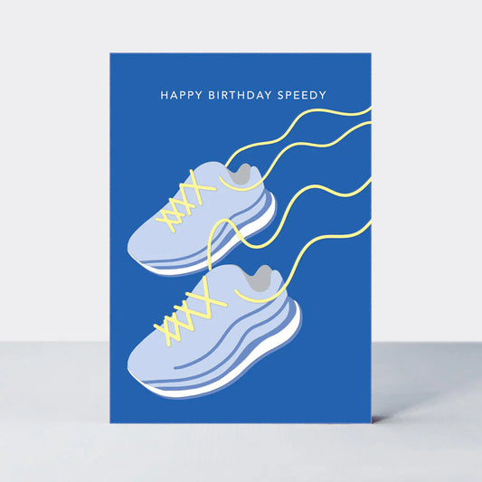 Birthday Card - Running Trainers