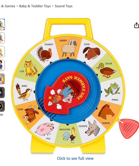 Fisher-Price Classics Farmer Says See 'n Say