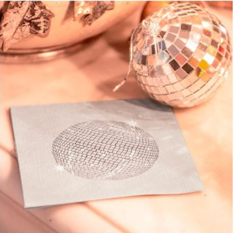 Disco Ball Napkins