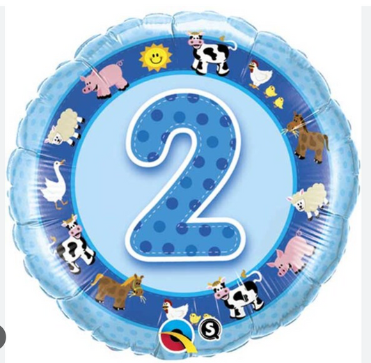 2nd Birthday Farm Animals