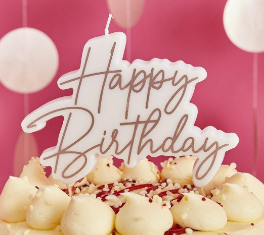 Happy Birthday Candle