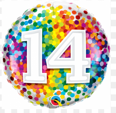 14 Birthday Balloon