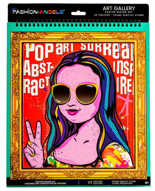 Art Gallery Poster Design Set