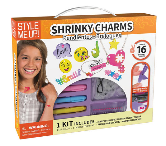 Shrinky Charms Pendientes