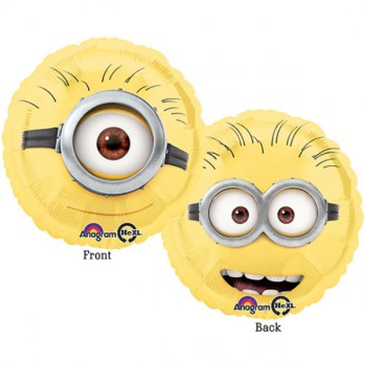 Minion Face Foil Balloon