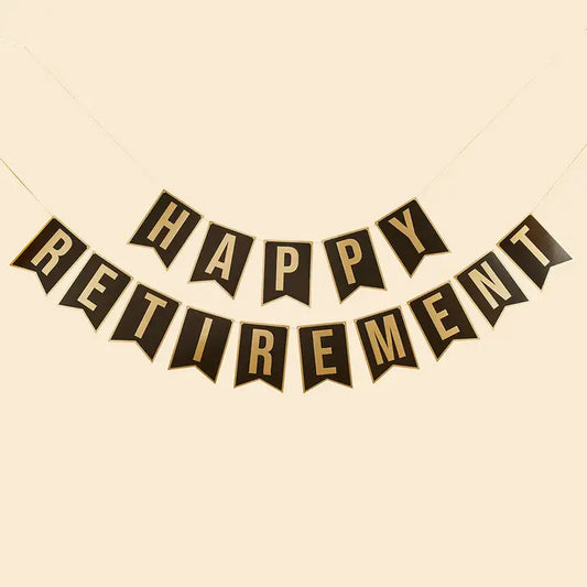 Happy Retirement Banner