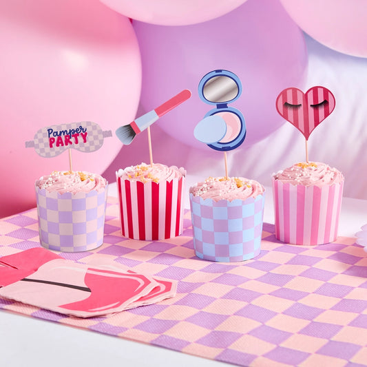 Make Up Food Picks & Food Cup Set