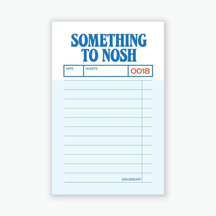 Something To Nosh Notepad