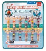 Drinking Buddies Cocktail/Wine Glass Markers