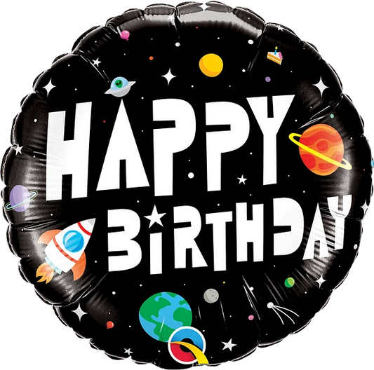 Birthday Astronaut Foil Balloon