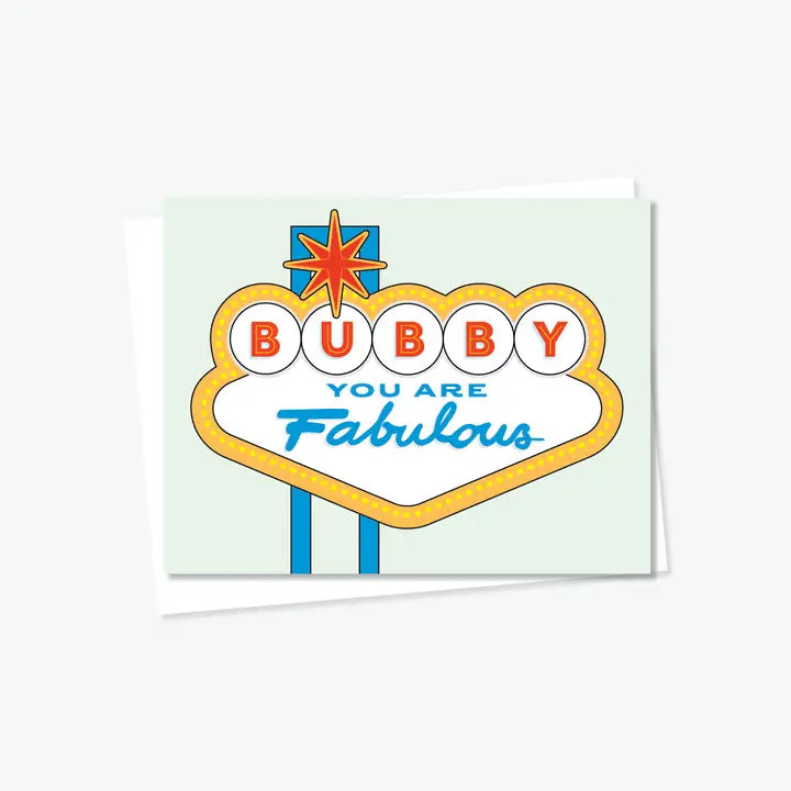 Fabulous Bubby Card