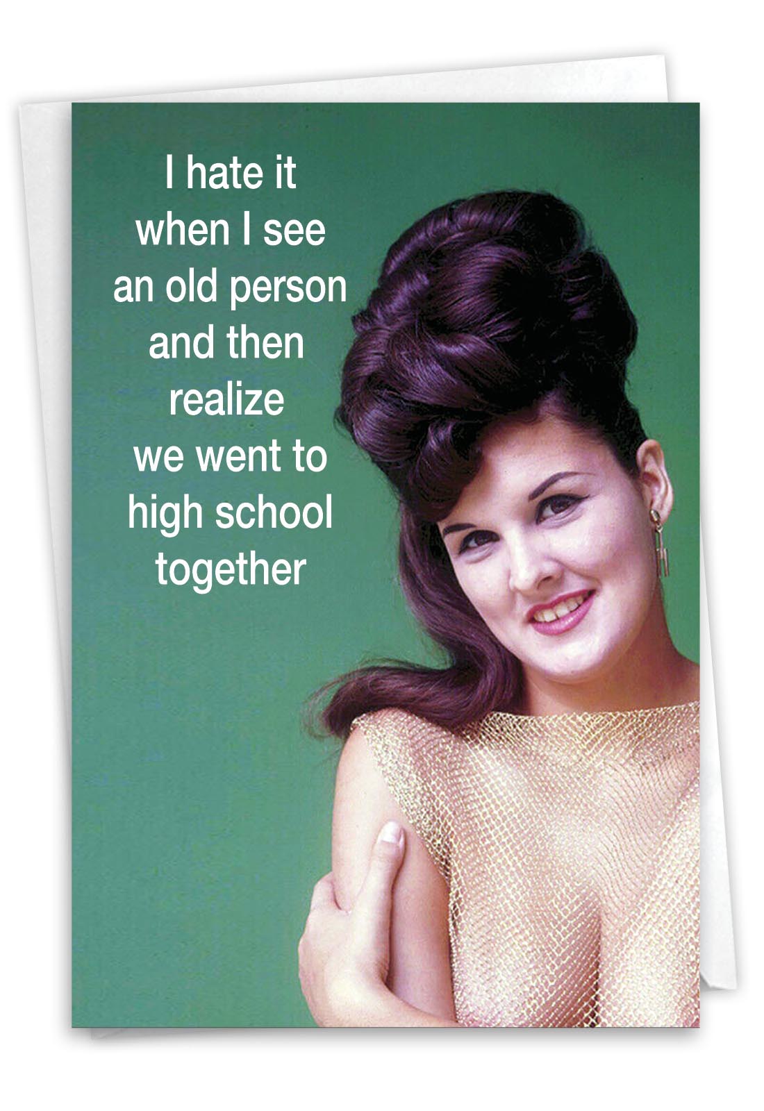 Old High School: Funny Birthday Card