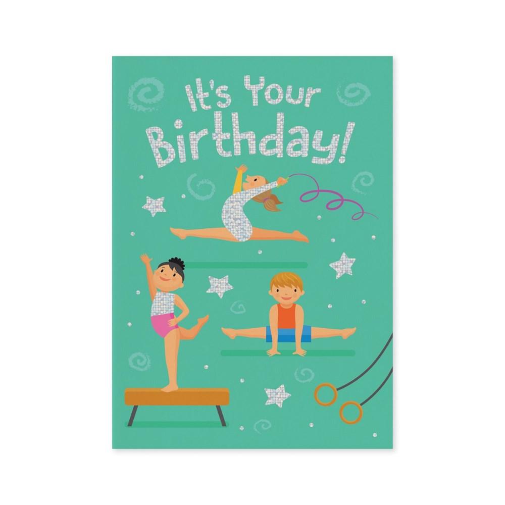 Gymnastics It's Your Birthday! Card