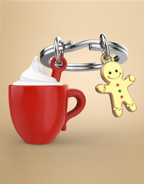 Hot Chocolate keychain