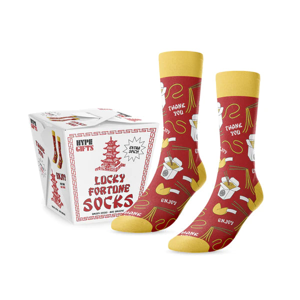 LUCKY FORTUNE TAKEOUT SOCKS