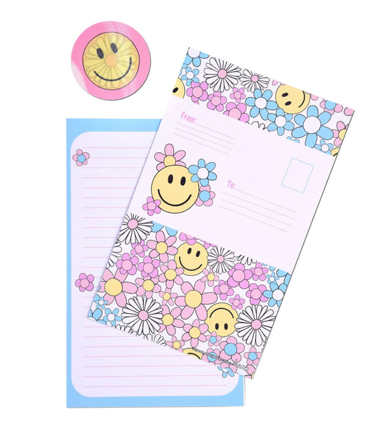 Daisy Smiles Fold over Cards