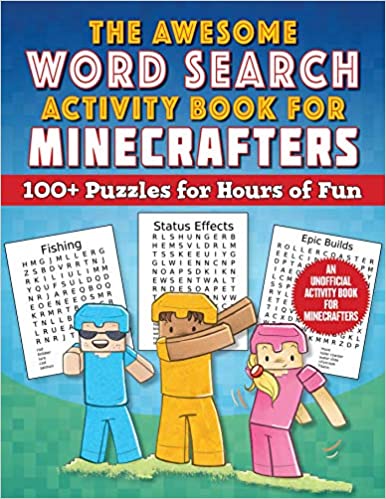 Minecraft Word Search Activity Book