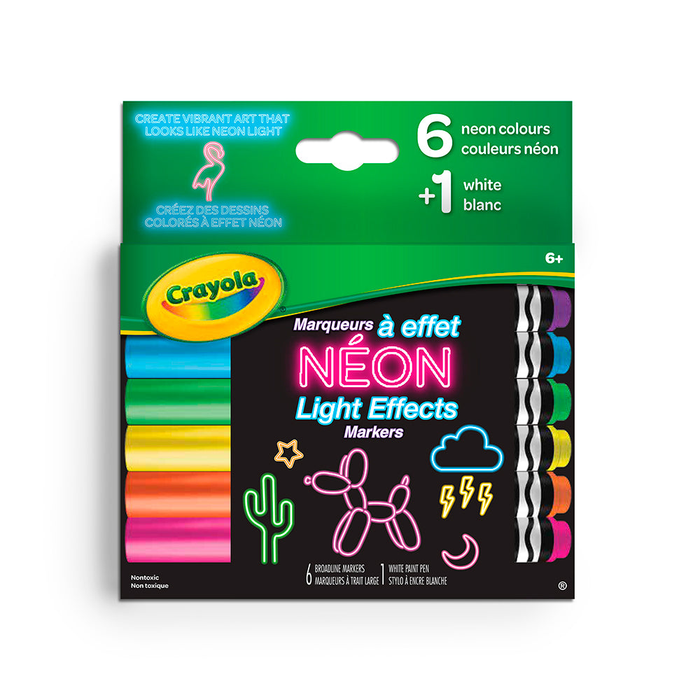 Crayola Neon Light Effect Markers