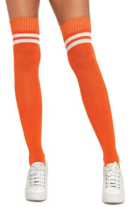 Orange Knee Socks