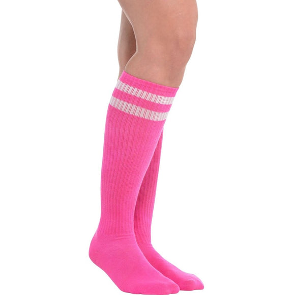 Pink Knee Socks