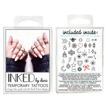 INKED Finger Tats Pack