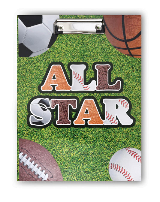 All Star Stationery Clipboard Set