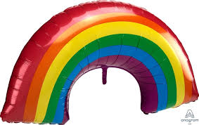 Rainbow Supershape Balloon