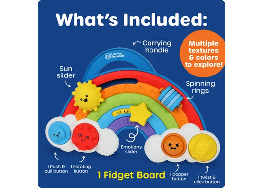 Rainbow Busy Board