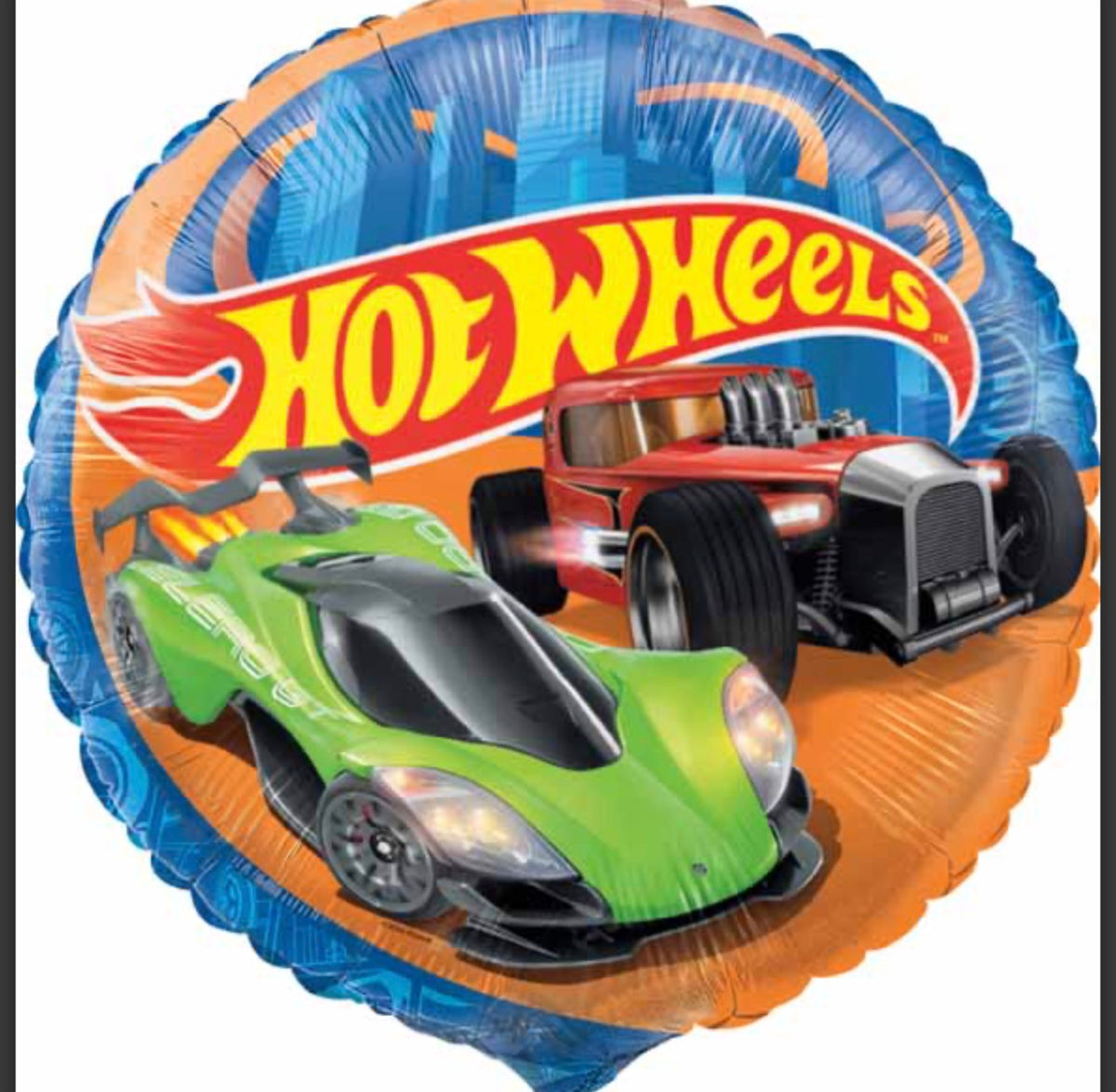 Hot Wheels Foil Helium Balloon