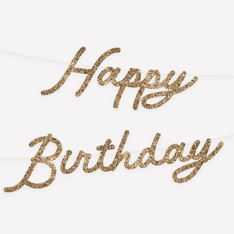 Happy Birthday Meri Meri Sign