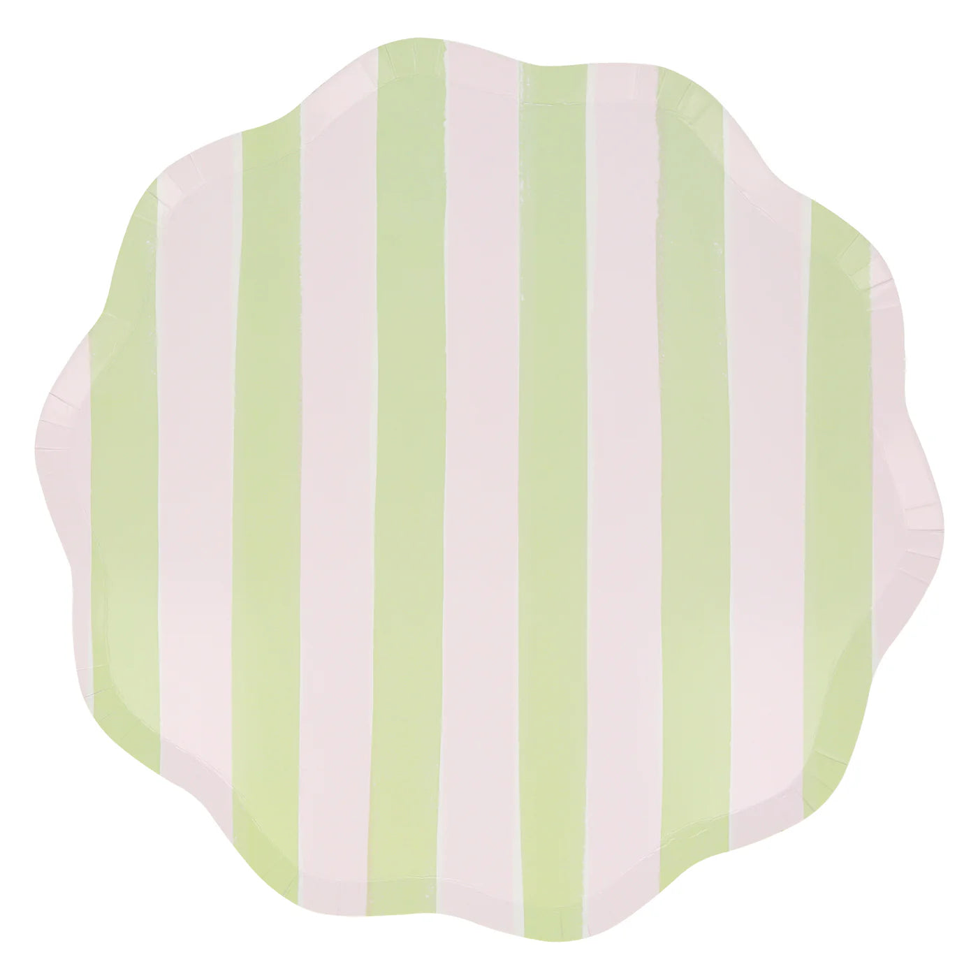 Assorted Stripe Dessert Plates