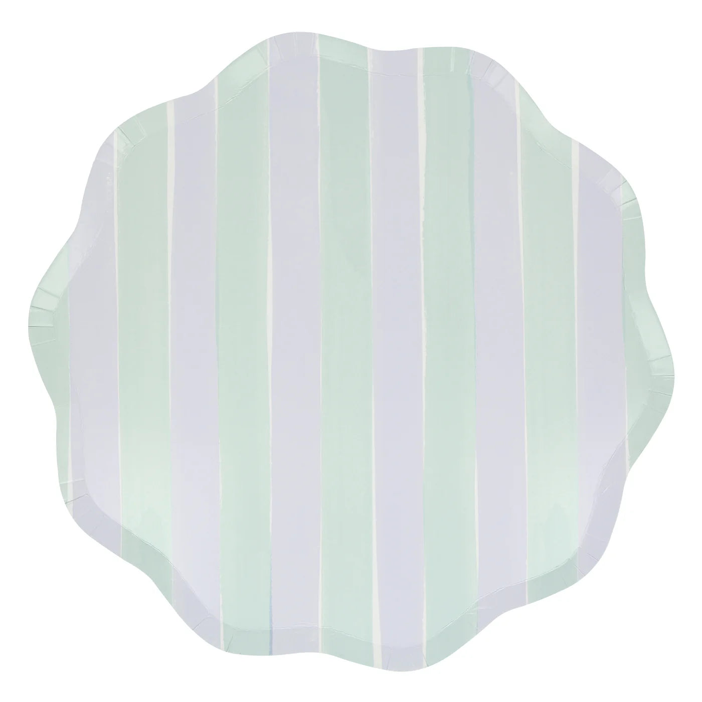 Assorted Stripe Dessert Plates