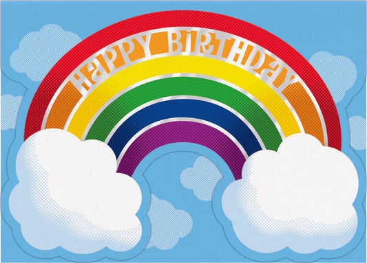 Rainbow Birthday Card