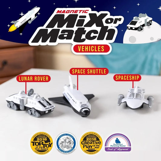 Mix & Match Magnetic Space Vehicles