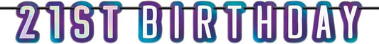 21ST Birthday Banner