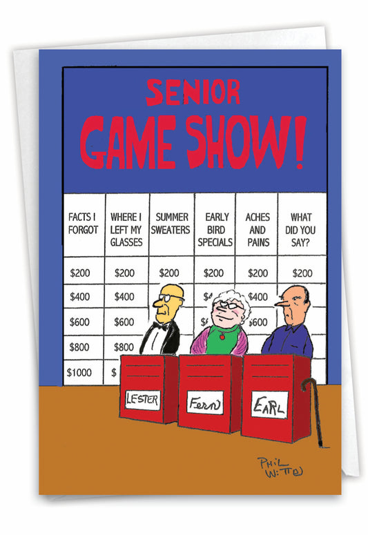 Senior Game Show