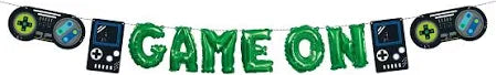 Gamer Balloon Banner