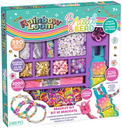Rainbow Loom Braid And Bead Kit
